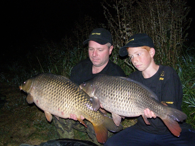 kapři  6kg a 9,30kg