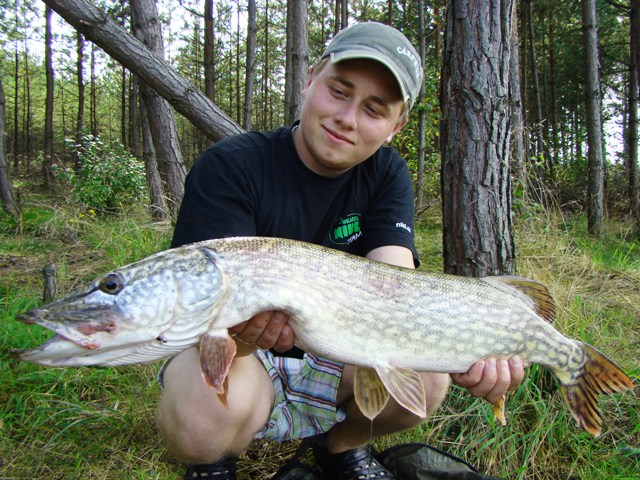 Dokonce se povedla i štika 80cm...